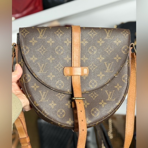 LV Monogram Belted Flap Over Crossbody - Picture 1 of 1